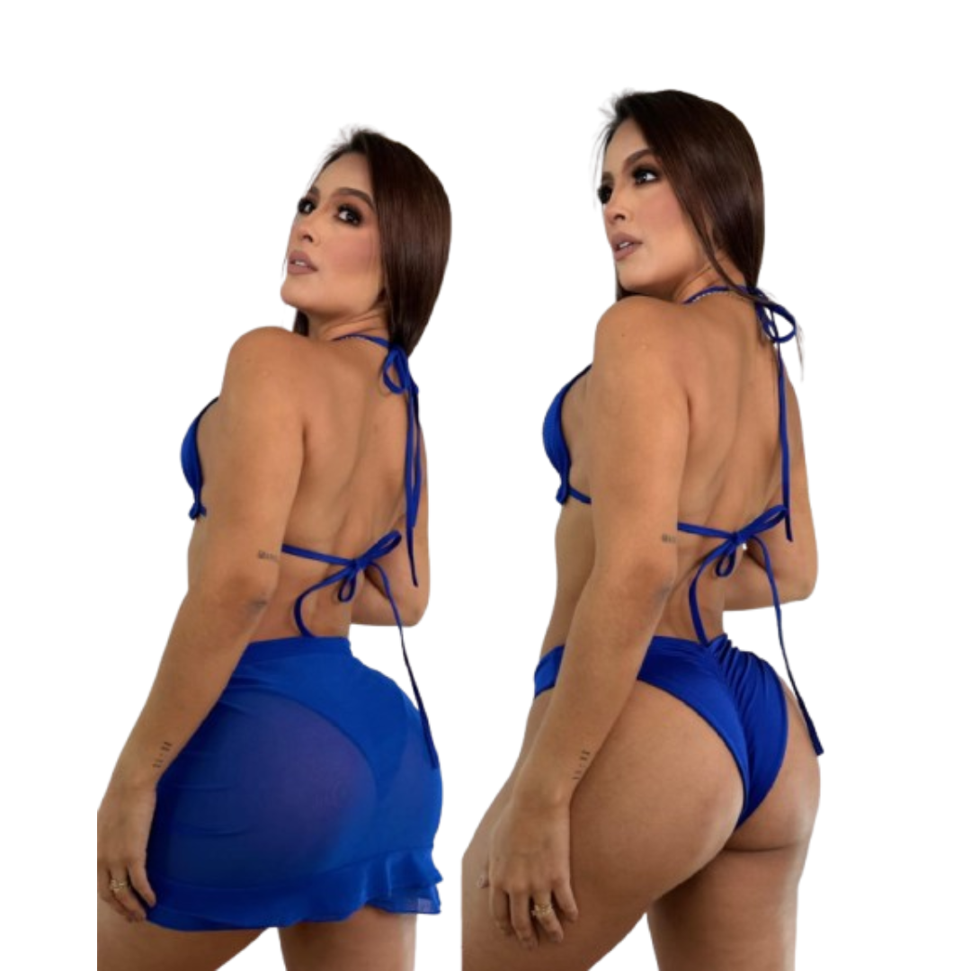 Conjunto 3 piezas destellante